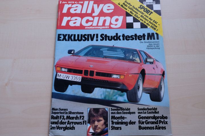 Deckblatt Rallye Racing (01/1979)